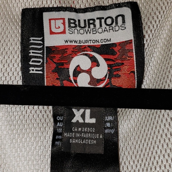 Burton Ronin Snowboard Jacket XL - Picture 2 of 8